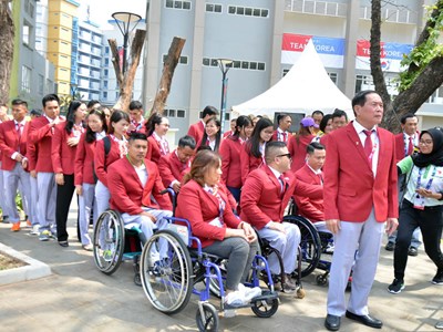 Lễ Thượng cờ Việt Nam tại Asian Para Games 3